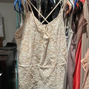 Bke boutique by buckle strappy peplum tank